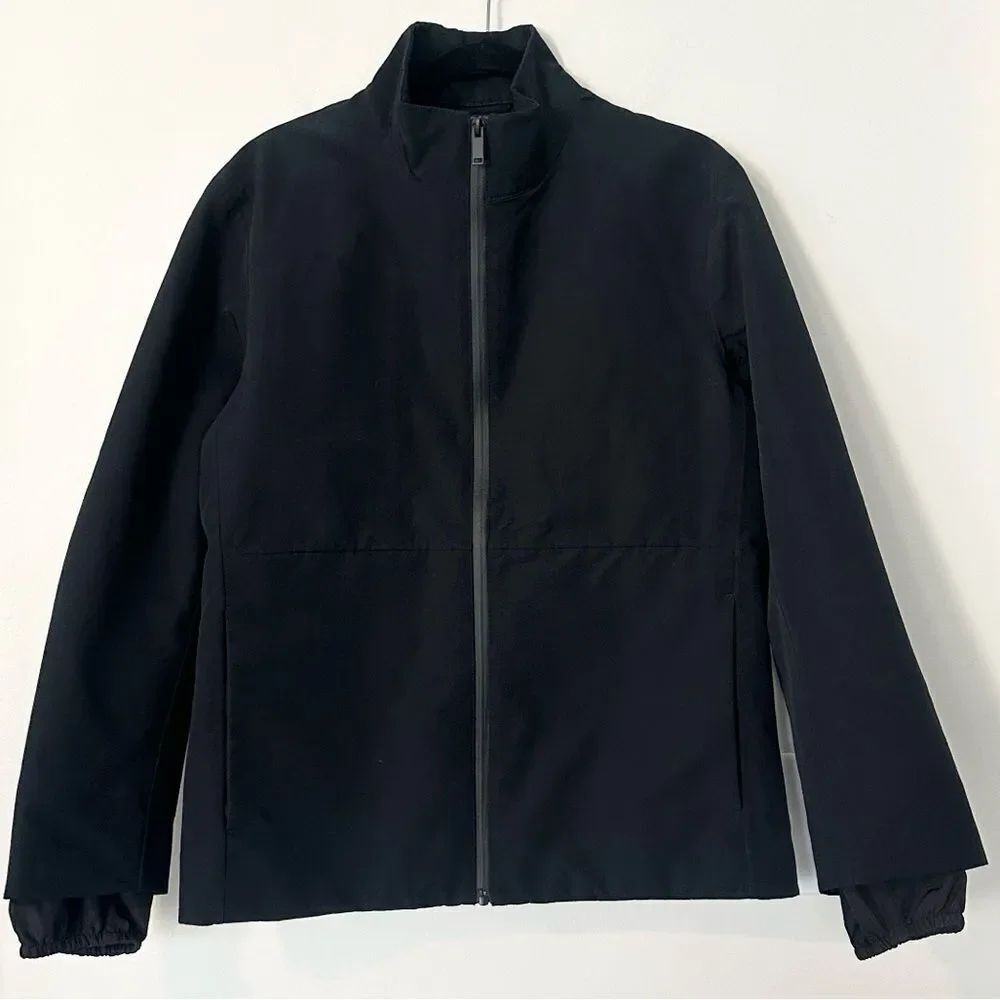 Zara Men’s Black Contemporary Full Zip Jacket M